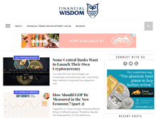 Tablet Screenshot of myfinancialwisdom.com